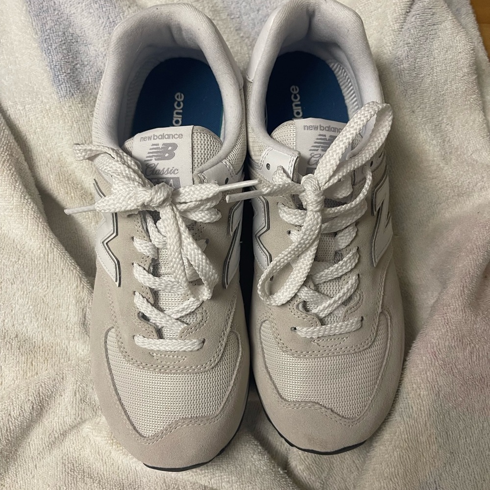 New Balance 574 Light Grey (10W/8.5M)